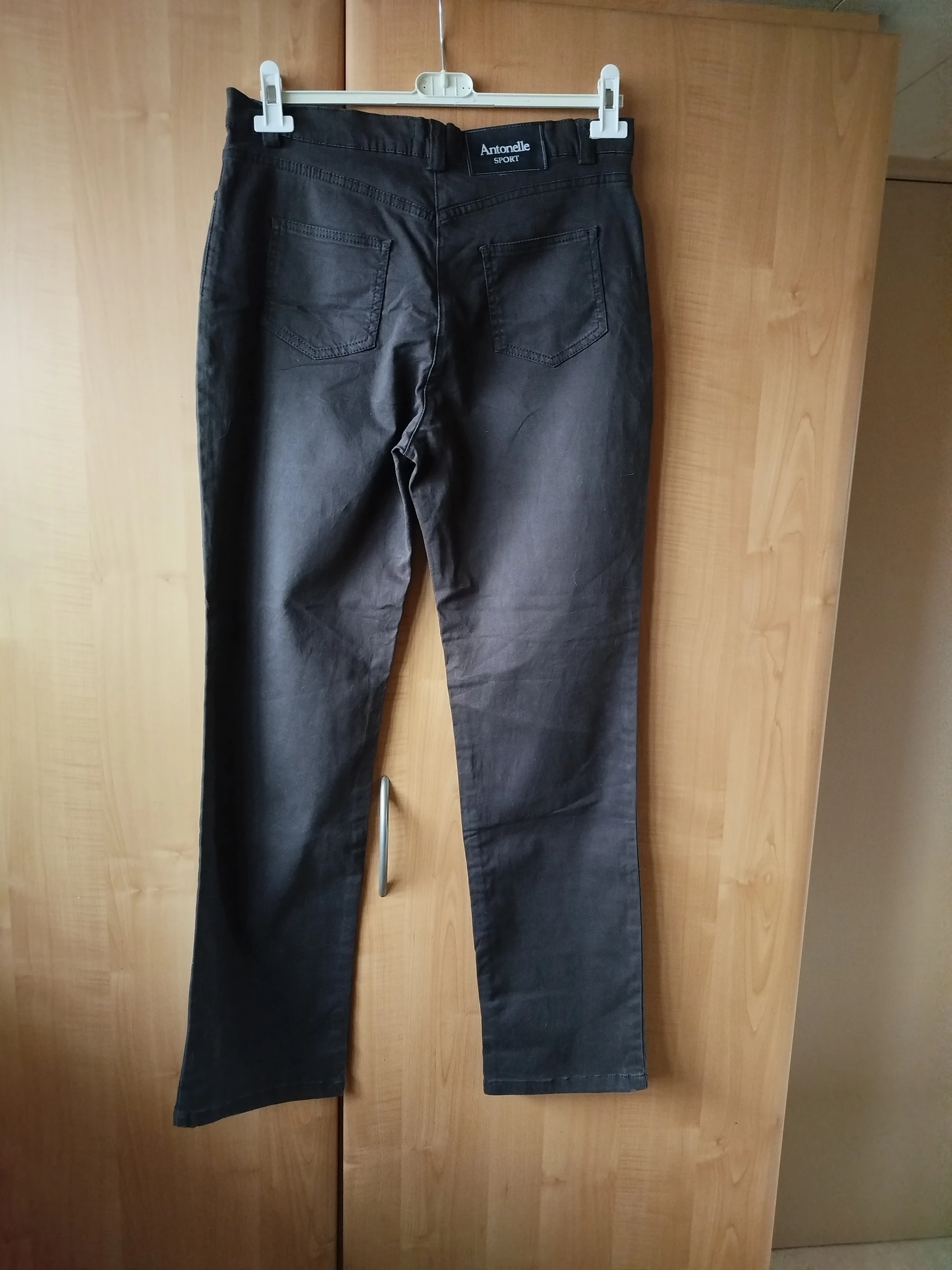 Calça de 5 bolsos marrom – photo 4